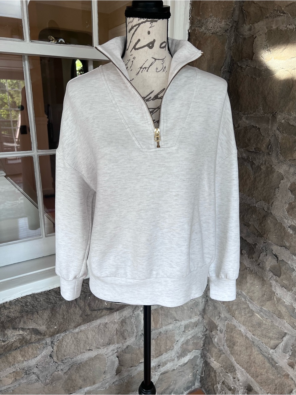 EUC Varley size XS Hawley Quarter-Zip with Gold Hardware - Picture 5 of 16